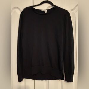 GAP Women's Black Extra Fine Merino Wool Sweater
